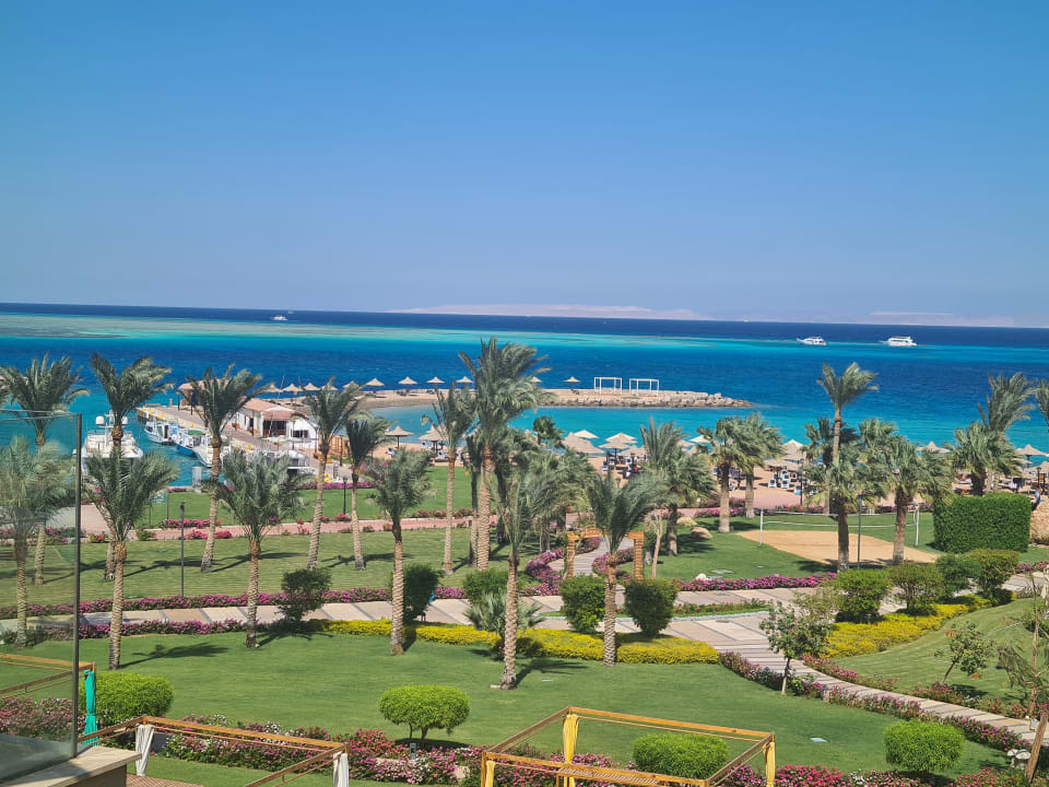 Ausblick Hilton Hurghada Plaza