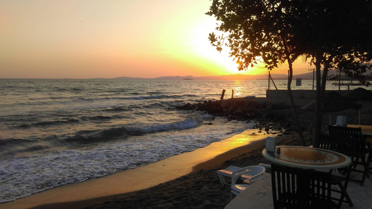 Abenddämmerung Dogan Paradise Beach