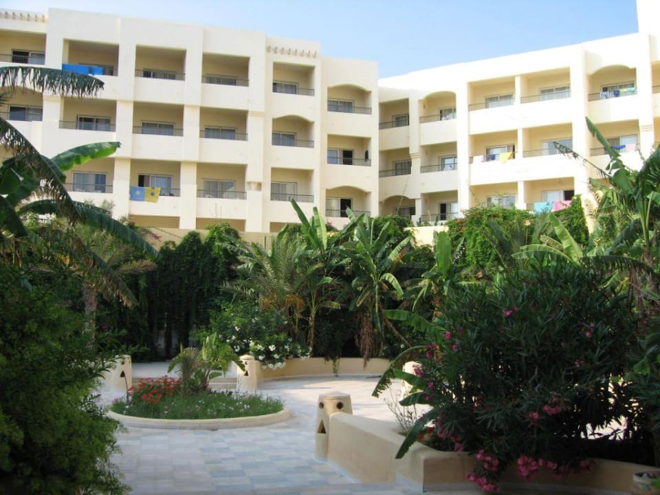 Innenhof vom Hotel Hotel African Queen