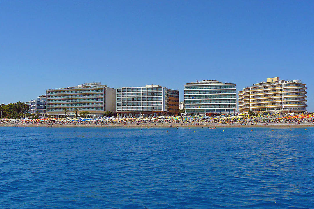 Aussicht Ibiscus Hotel Rhodos