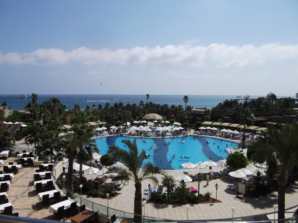 Sicht über die Anlage Saphir Resort & Spa