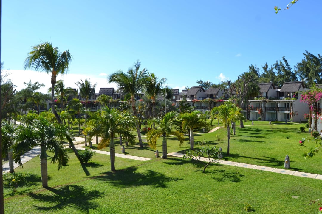 Ausblick aus unserem Zimmer  LUX* Grand Gaube Resort & Villas