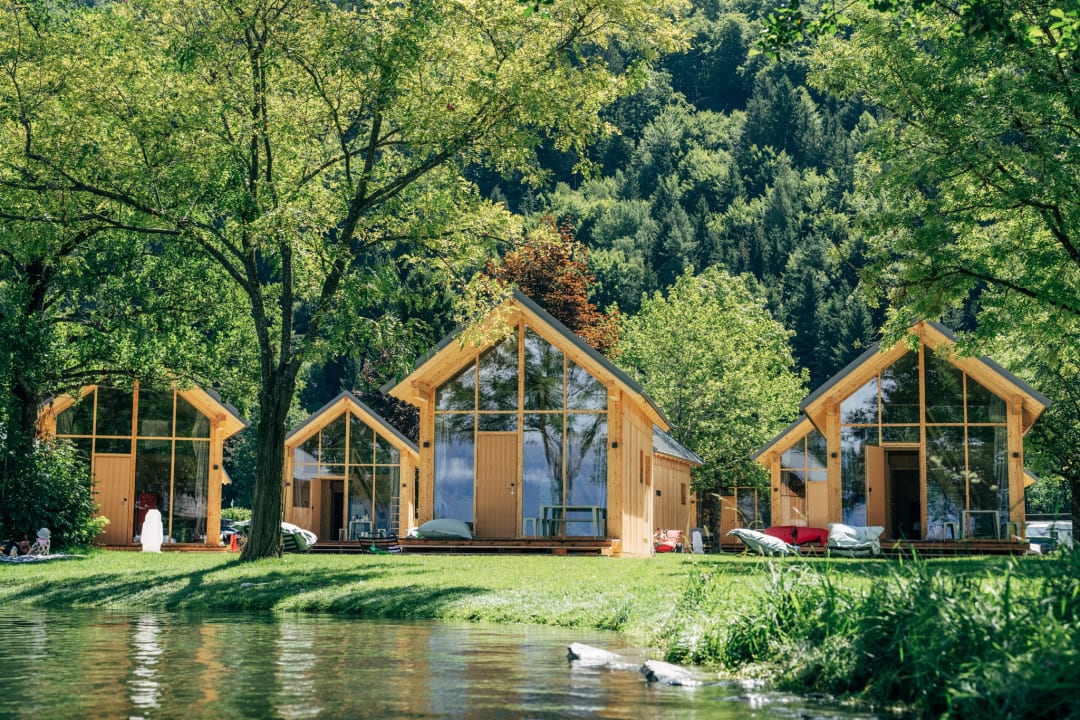 Außenansicht Eco Lodges Millstätter See
