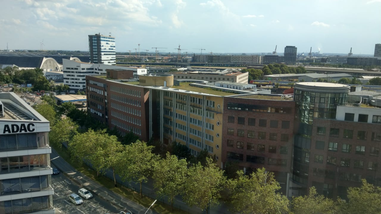 Ausblick HYPERION Hotel Hamburg
