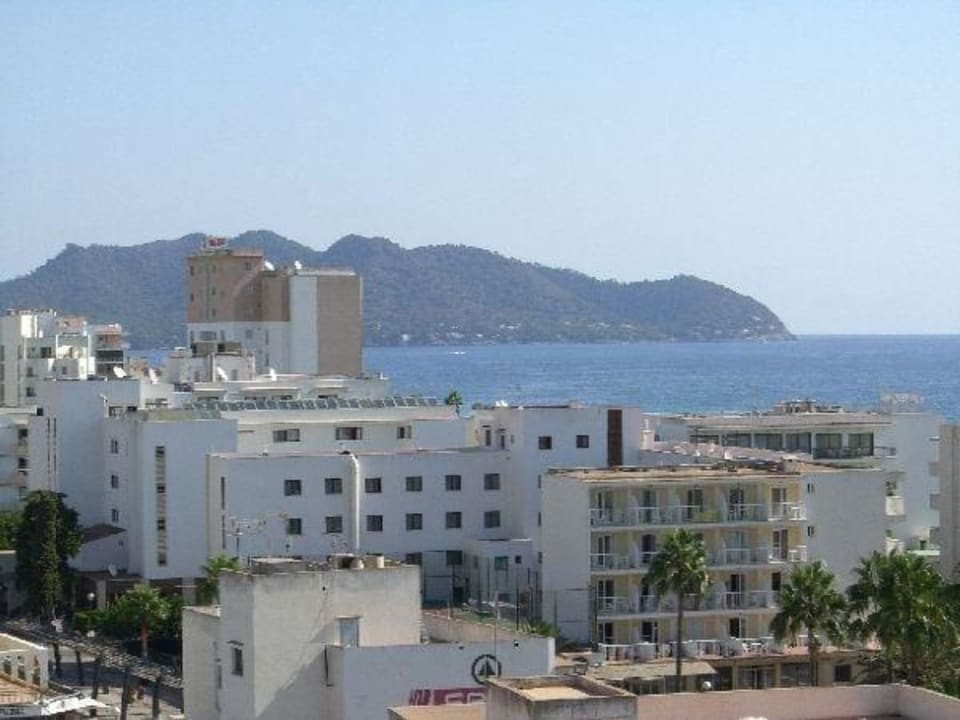 Ausblick vom Balkon Hotel Morito