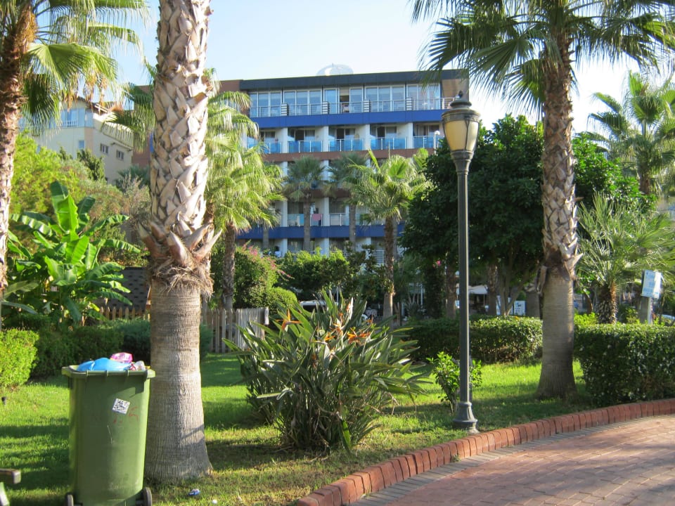 Hotel vom Park aus  Gardenia Hotel