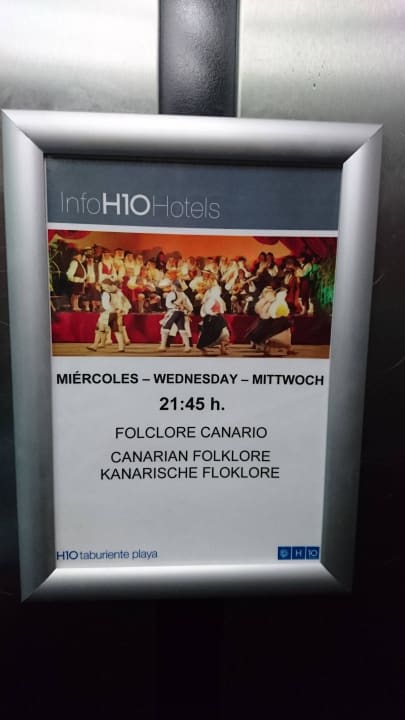 Abendunterhaltung H10 Taburiente Playa