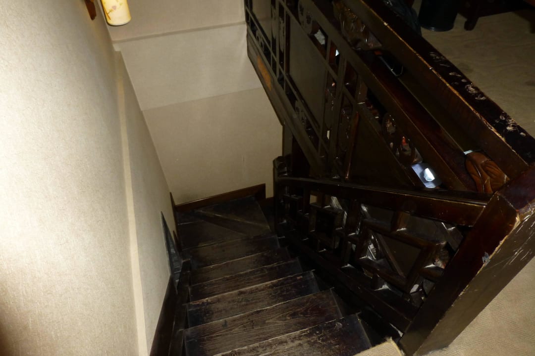 Treppenabgang Hotel Pingyao Yunjincheng