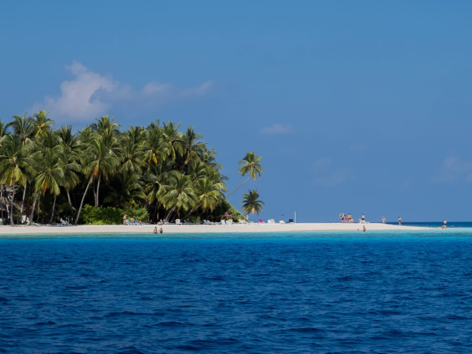 Wir haben nie Rauchwolken über Fiha gesehen Fihalhohi Maldives