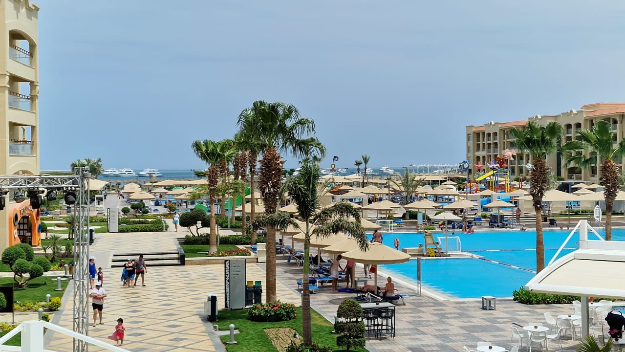 Ausblick Pickalbatros White Beach Resort - Hurghada