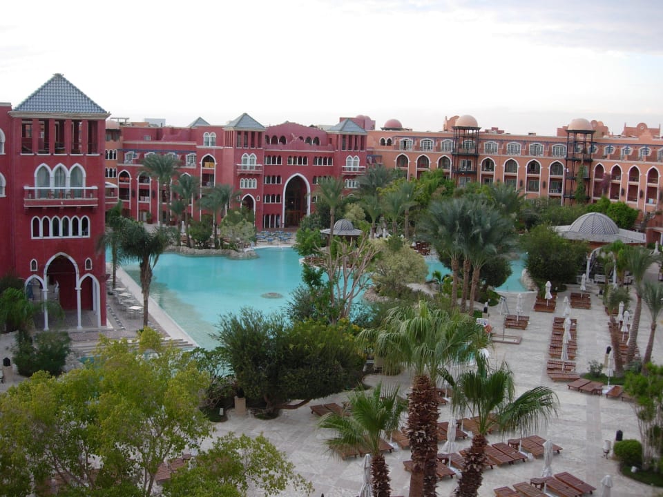 Blick vom Balkon The Grand Resort