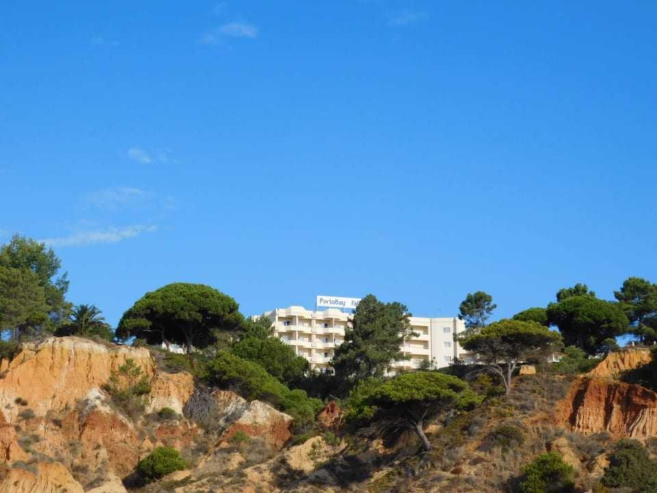Foto vom Strand aus PortoBay Falésia