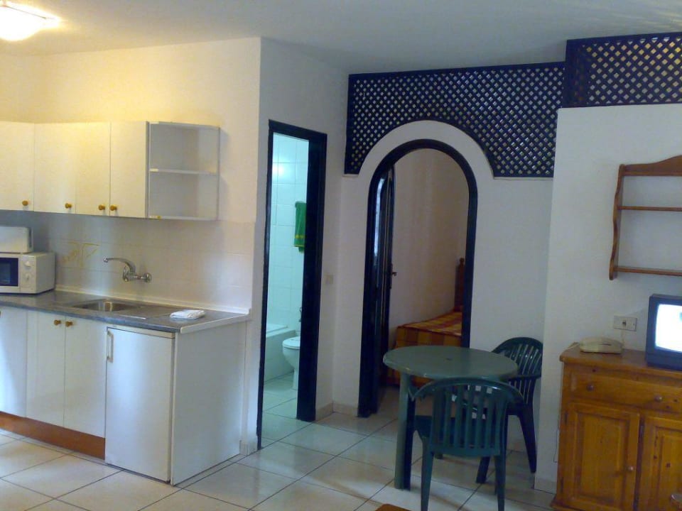 Blick von der Eingangs-Terrassentür Bahia Calma Beach