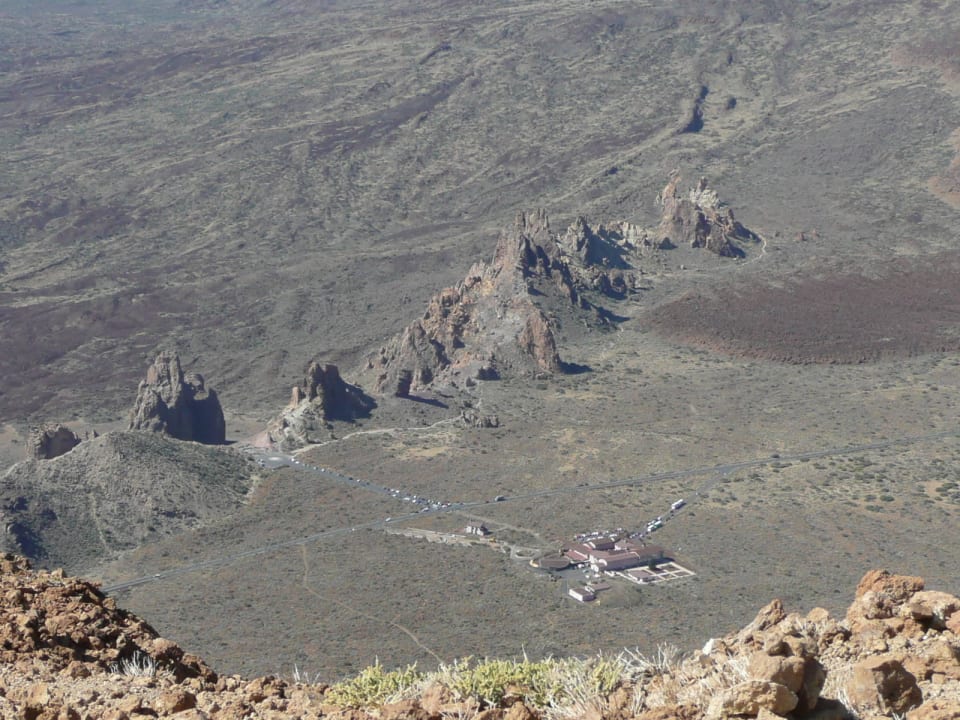 Hotel vom Guajara gesehen Hotel Parador Canadas del Teide