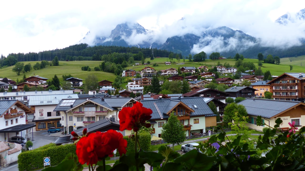 Ausblick Pension Pinzgauer Hof