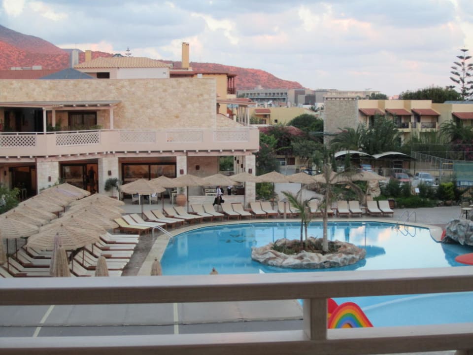 Blick vom Zimmer  Cactus Royal