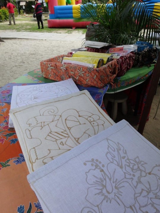 Batik painting AVANI Sepang Goldcoast Resort