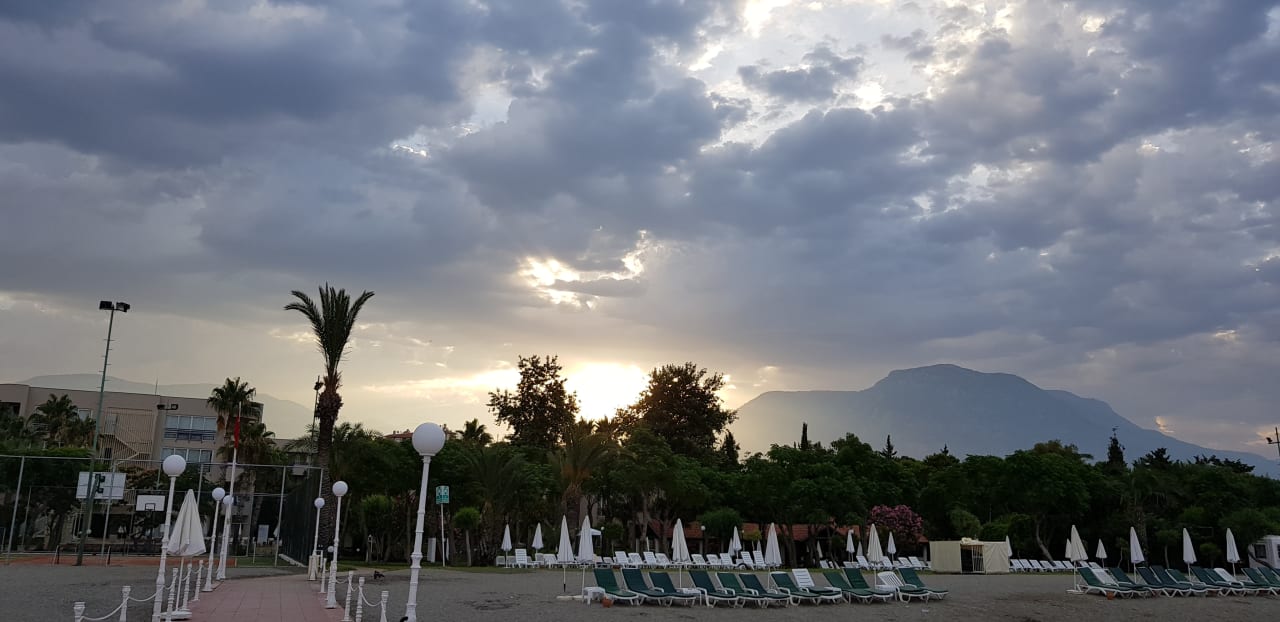 Schöner Ausblick vom Strand  Labranda Alantur Resort