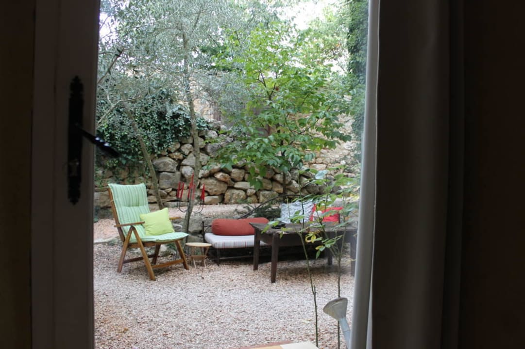 Blick aus dem Zimmer La Colombiere du Chateau