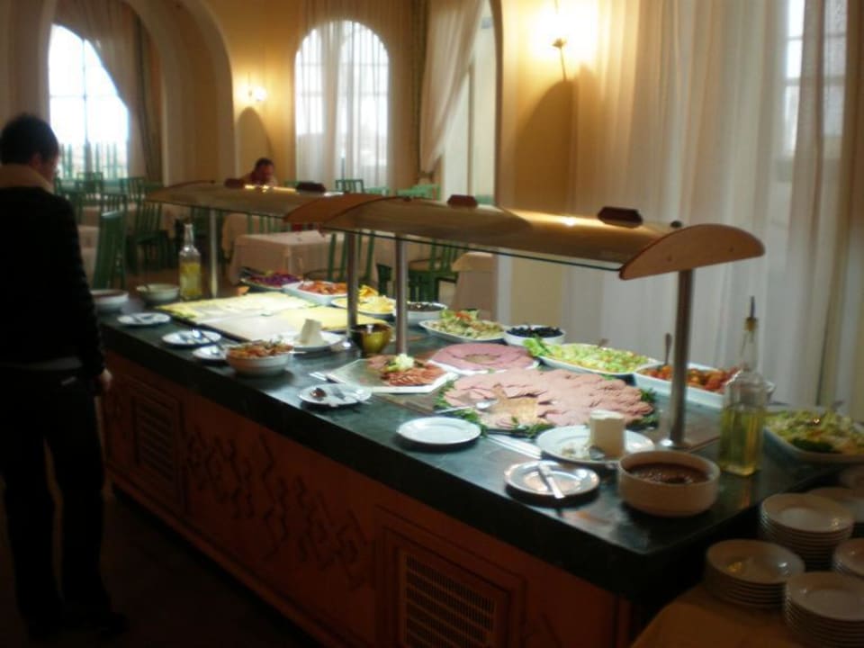 Teile des Frühstücksangebotes Mahdia Beach & Aquapark