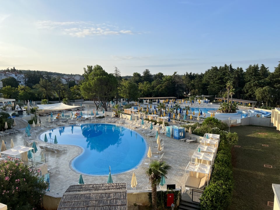 Ausblick Valamar Parentino Hotel