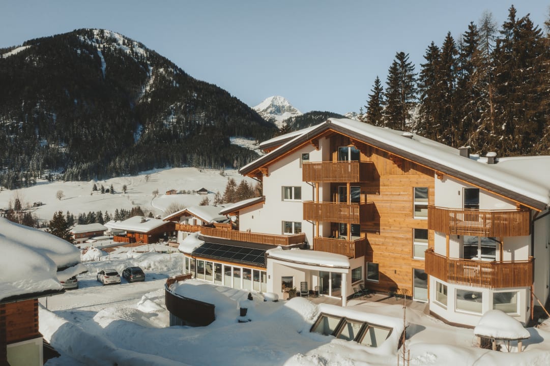 Außenansicht Glüxplatzl - Appartements am Wald
