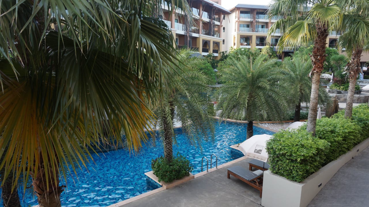 Blick aus unserem Zimmer Hotel Rawai Palm Beach Resort