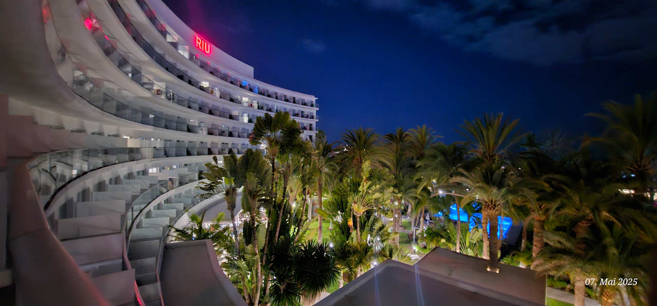 Ausblick Hotel Riu Palace Palmeras