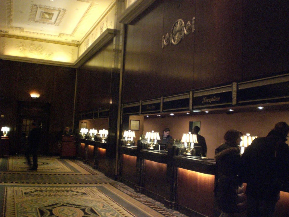 Rezeption The Waldorf Astoria New York