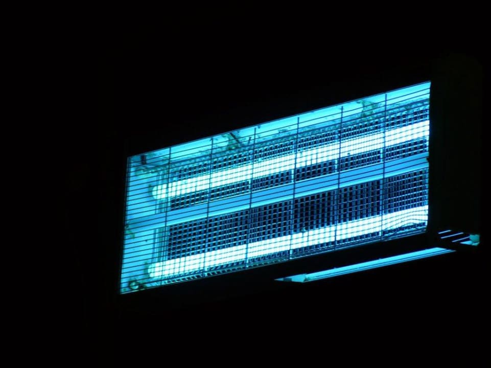 Versuch der Insektenbekämpfung Atlantica Mikri Poli Rhodes