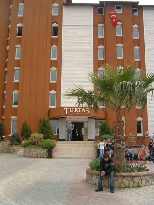 Eingangsbereich Hotel Club Turtas Beach Hotel