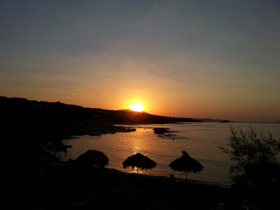 Sonnenaufgang am Strand von Kiotari Ekaterini Hotel