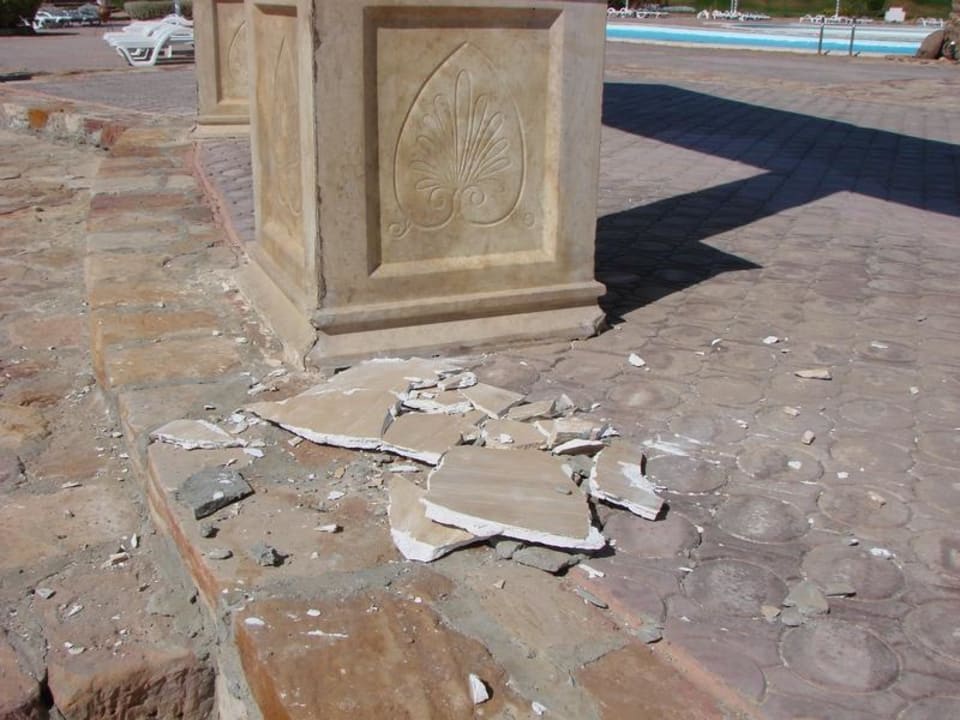 Taka część elewacji Three Corners Equinox Beach Resort