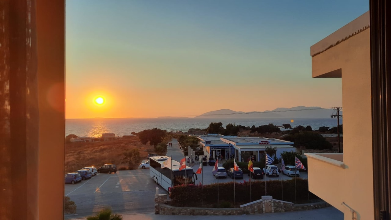 Ausblick Hotel Kouros Palace