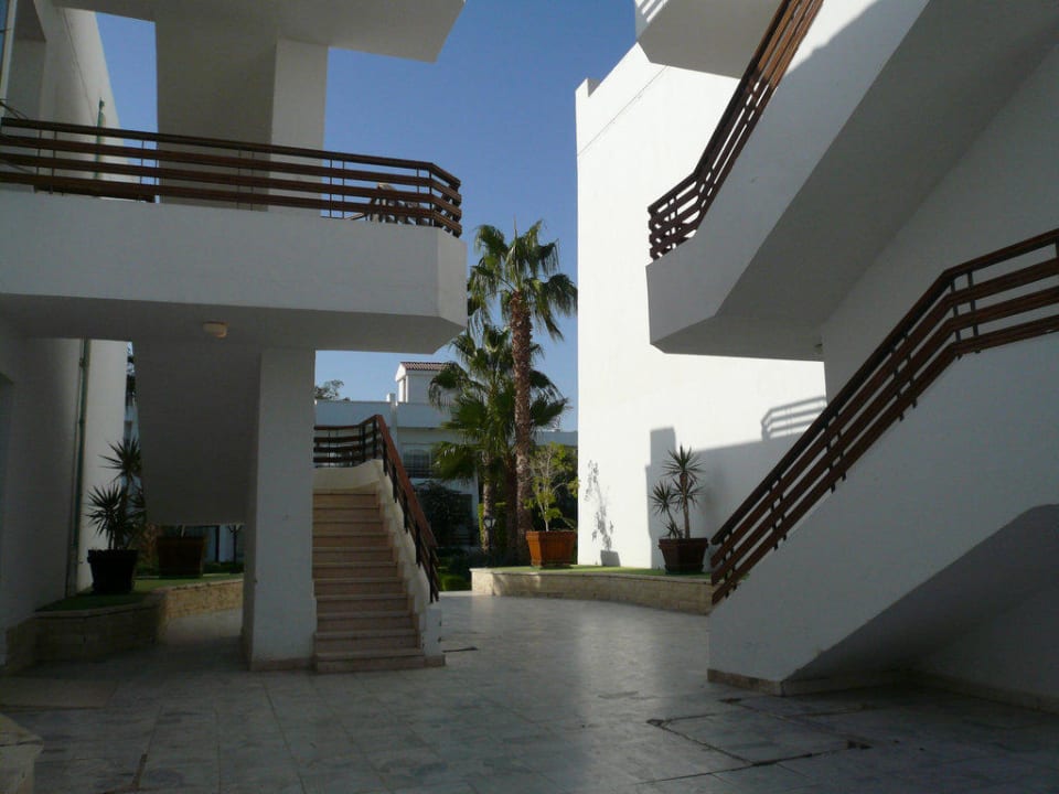 Aufgang zu den Zimmern - Etagen The Grand Hotel Hurghada