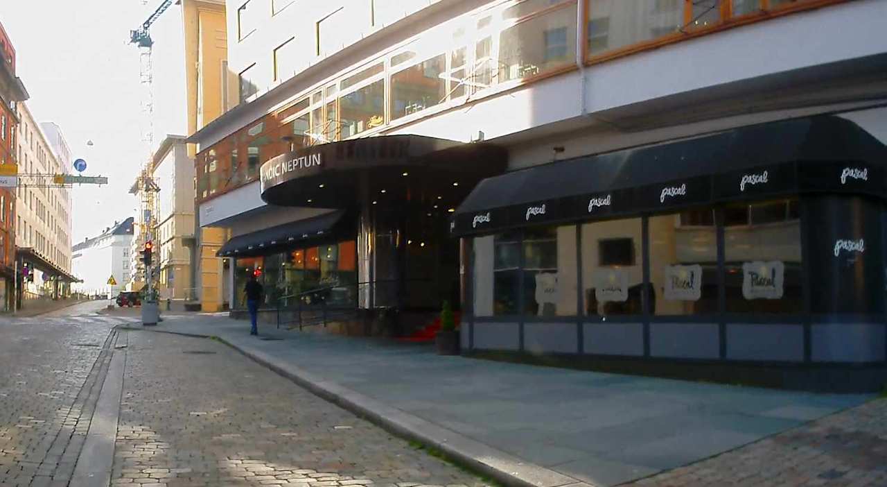 Außenansicht Hotel Scandic Neptun