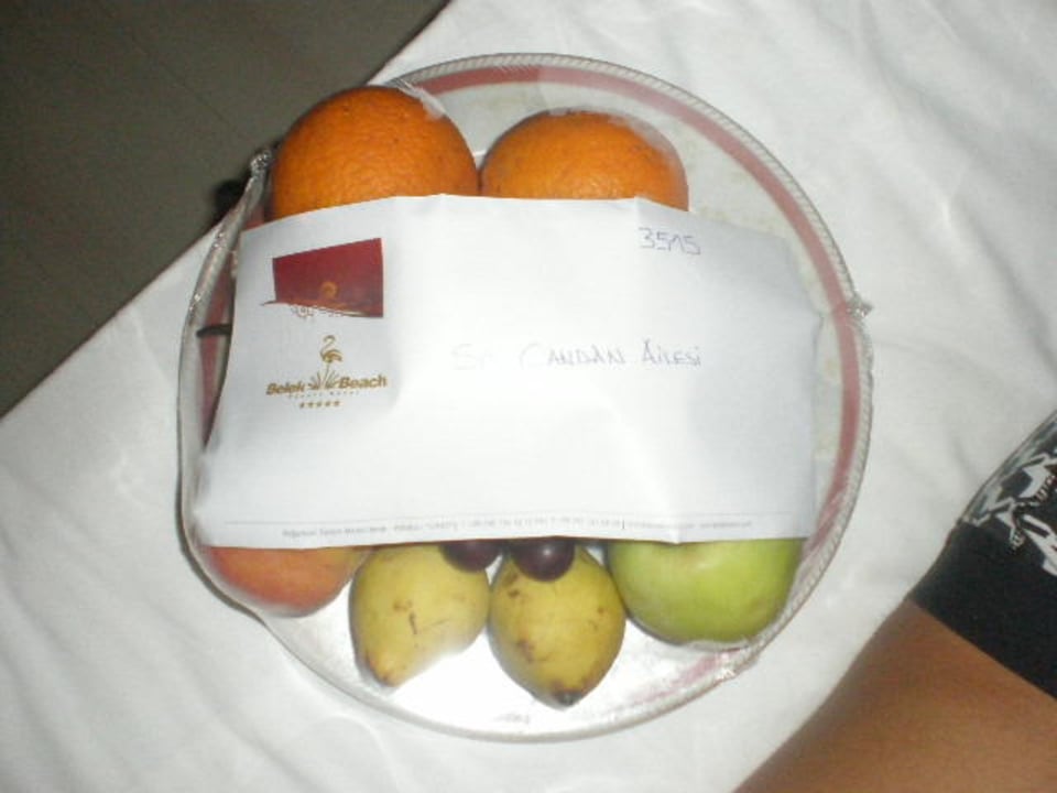 Nettes Obstteller Belek Beach Resort Hotel