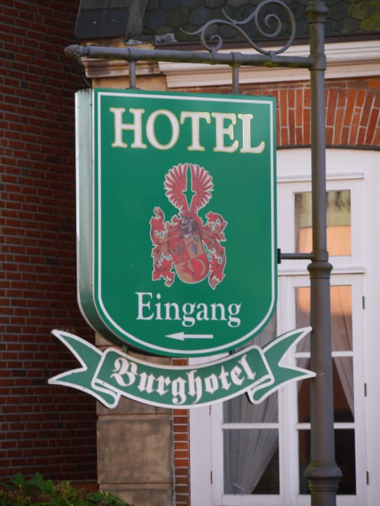 Detail am "Nebengebäude" Burghotel Haselünne