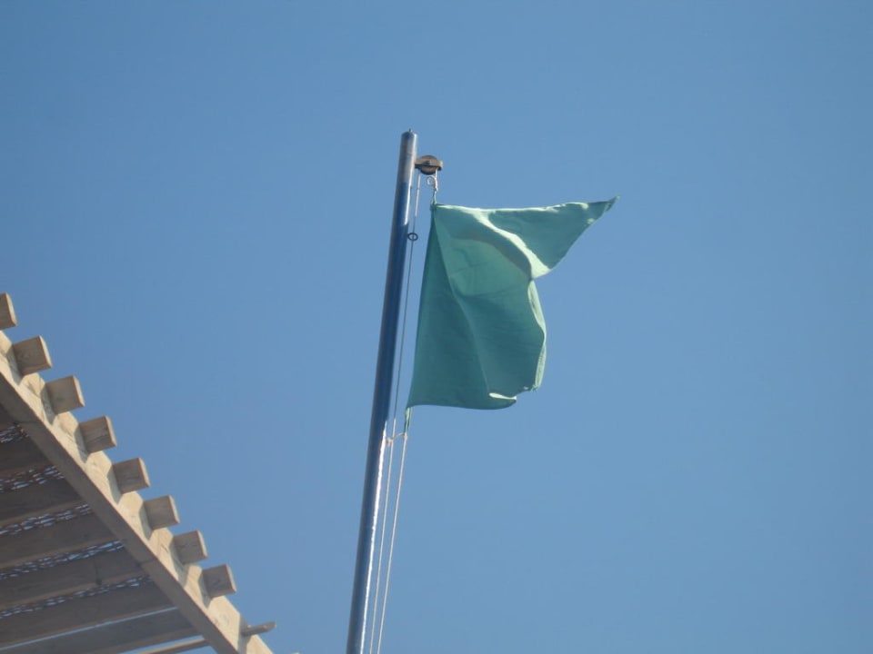 Diese Flagge hätte man öfter gebraucht Radisson Blu Resort, El Quseir