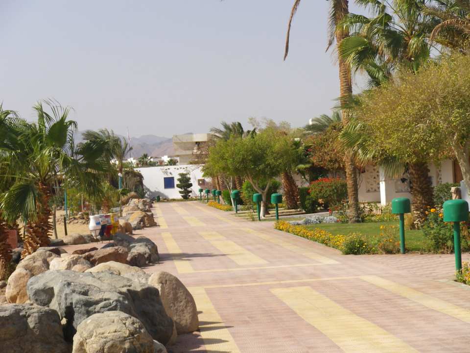 Weg zum Strand Shams Safaga Resort