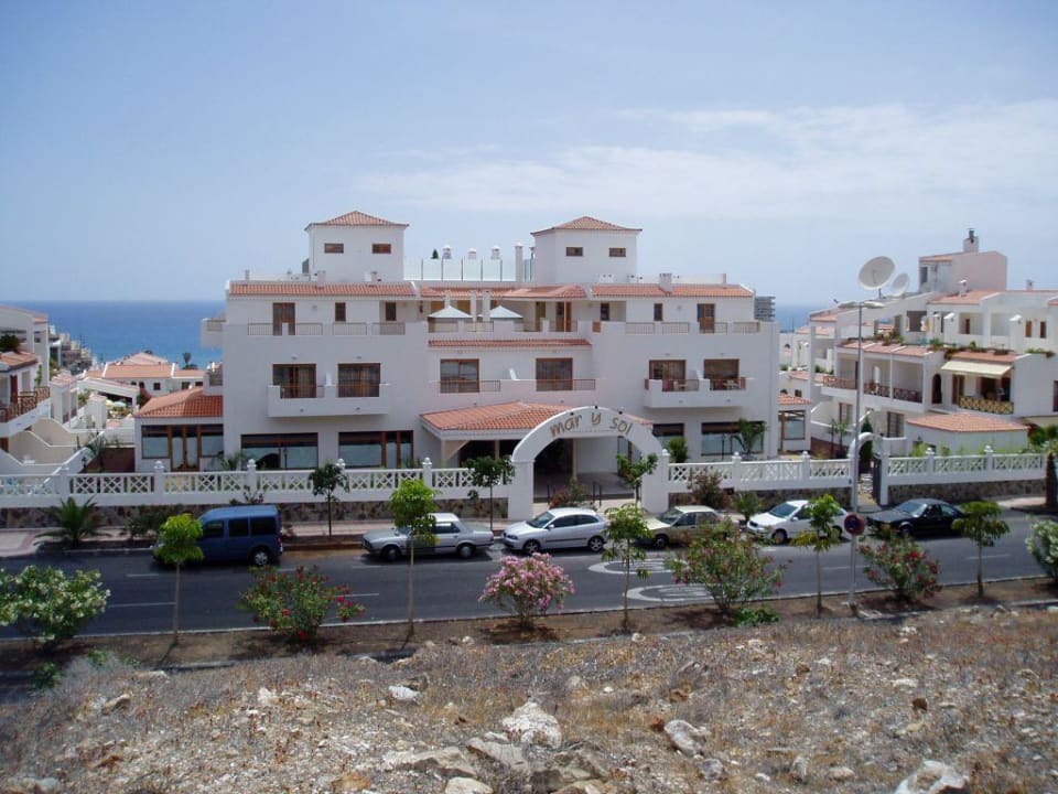 Vorderansicht vom neuen Hauptgebäude Kurhotel Mar y Sol