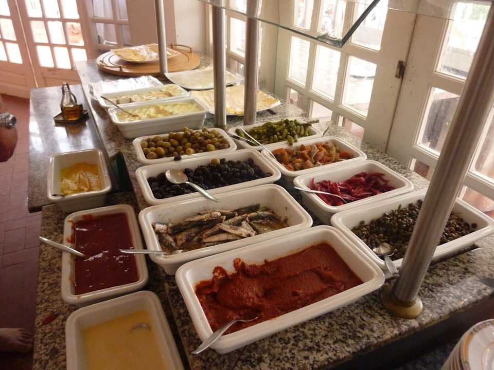 Buffet-Strand-Bar The Orangers Beach Resort and Bungalows