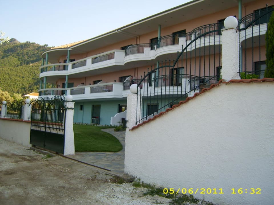 Ansicht mit Anbau Hotel Ocean Beach