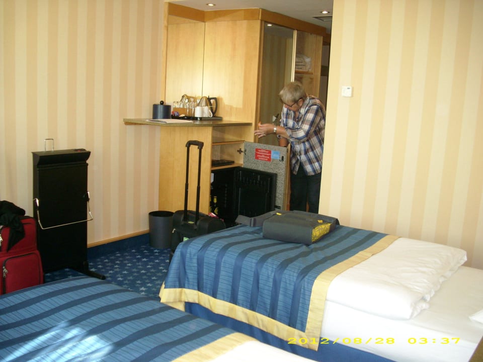 Teil des Zimmers 1308 NH Danube City
