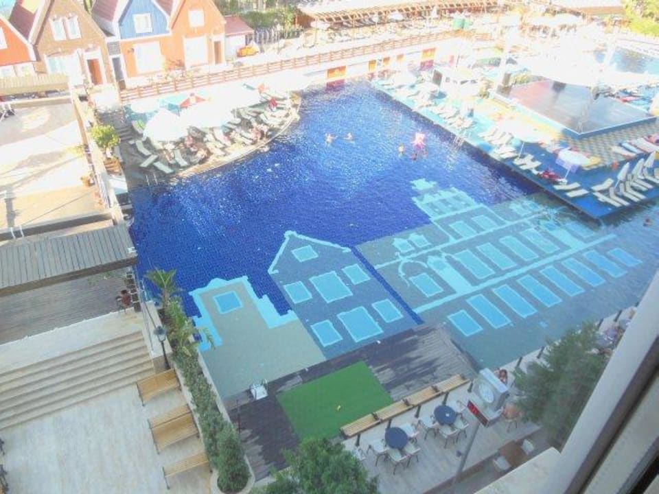 Pooldeko von oben Orange County Kemer