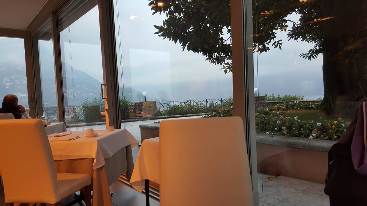 Restaurant beim Frühstück Villa Sassa