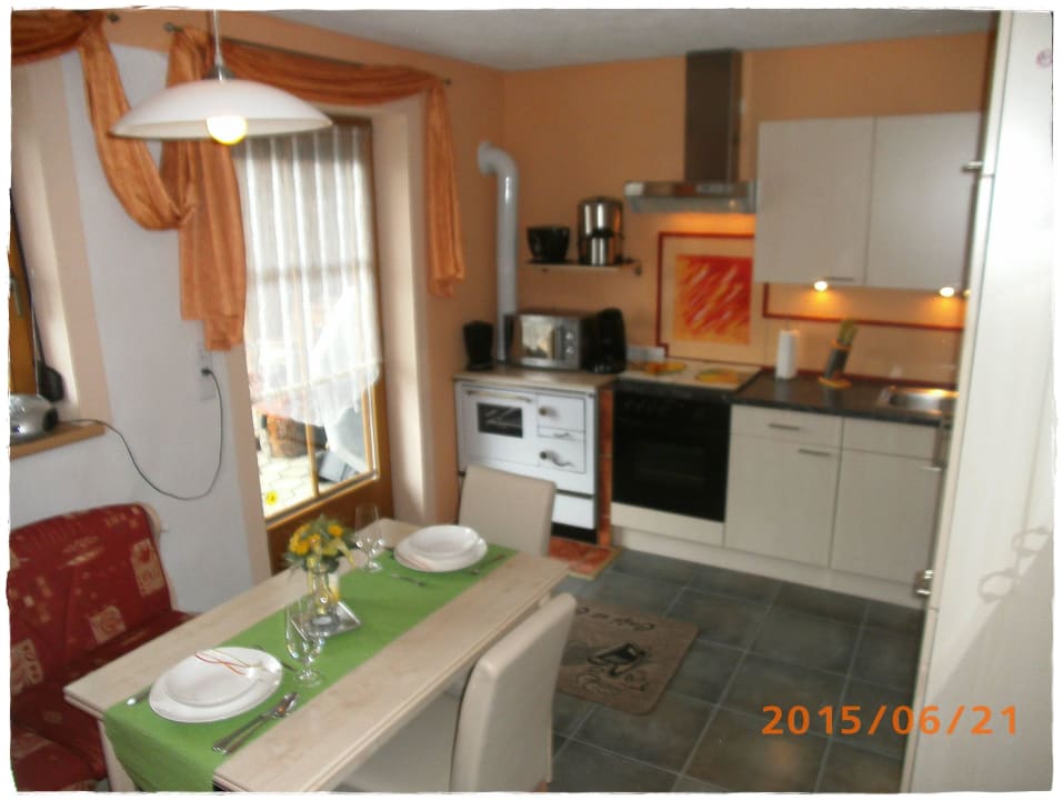 Küche mit Essecke Studio Bergblick