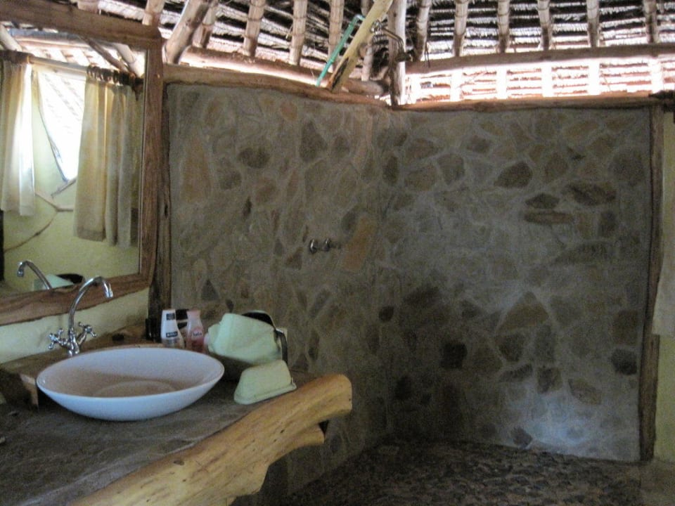 Badezimmer VIP-Zelt Satao Camp