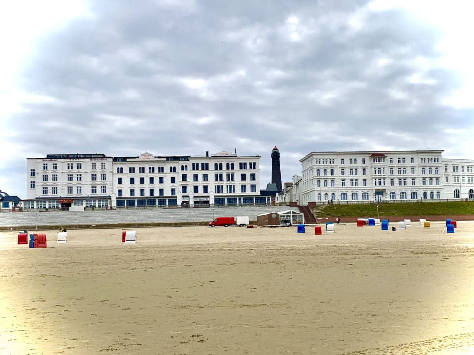 Außenansicht Strandhotel Hohenzollern