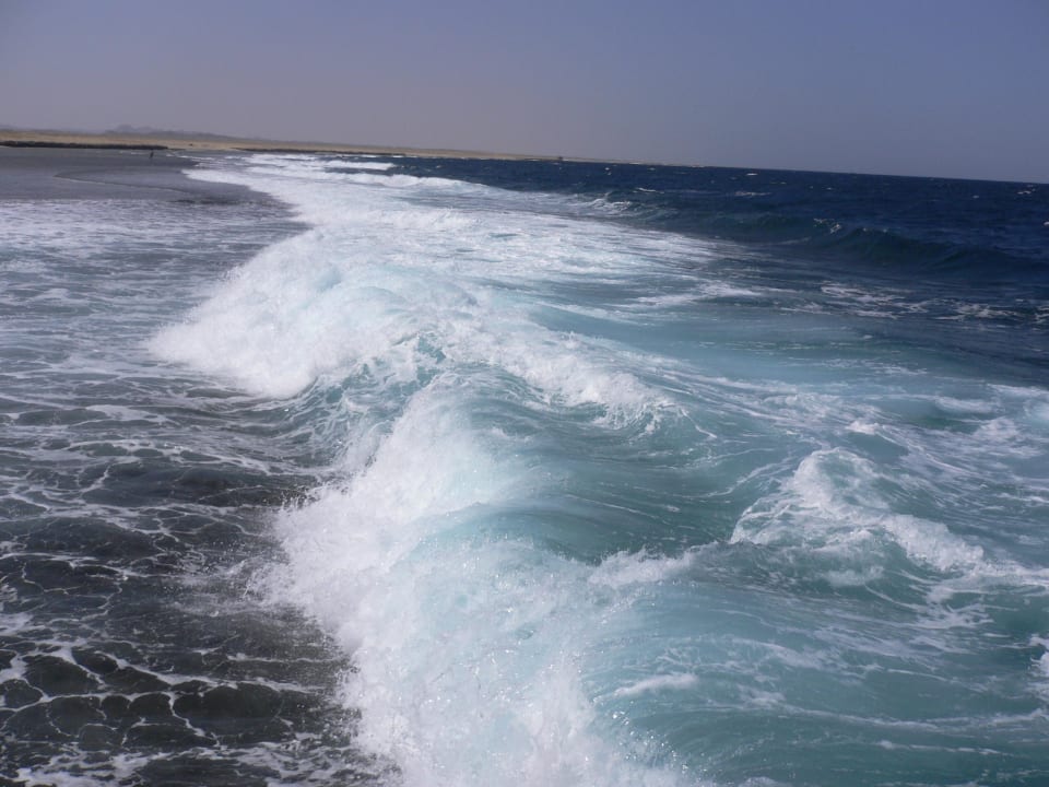 Duzy wiatr =duze fale Three Corners Sea Beach Resort